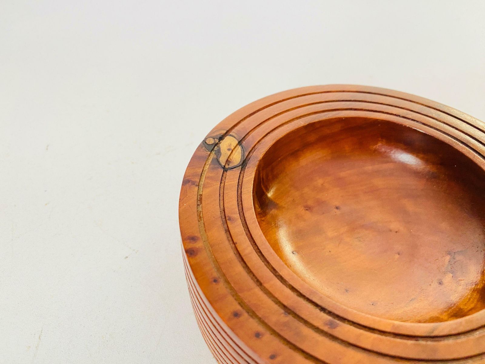 1970 Solid Wood Ashtray France Brown Colour £307.24 photo buy