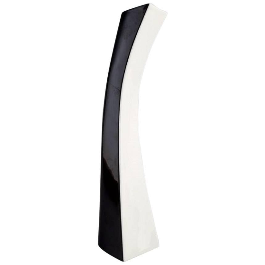 Grand vase en porcelaine Rosenthal au design moderne, années 1970