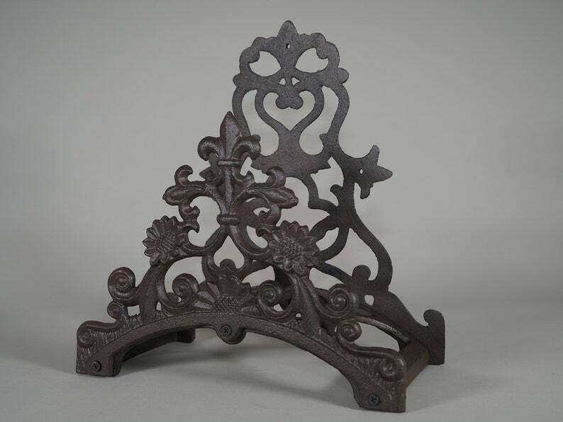 Garden Hose Holder Wall Mounted Lily Cast Iron Wall Mounted Antique Style Hose Holder photo furniture
