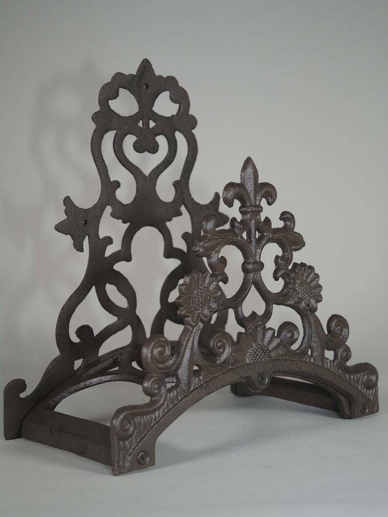 Garden Hose Holder Wall Mounted Lily Cast Iron Wall Mounted Antique Style Hose Holder photo buy