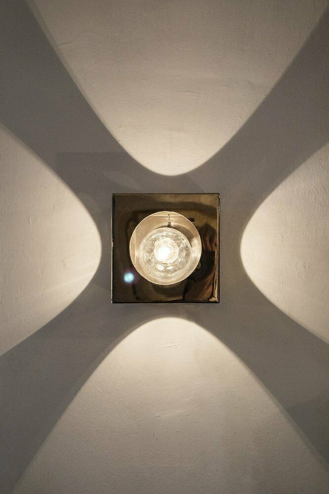 Steel Wall And Table Lamp By Reggiani, Italy, 1970s photo Lighting