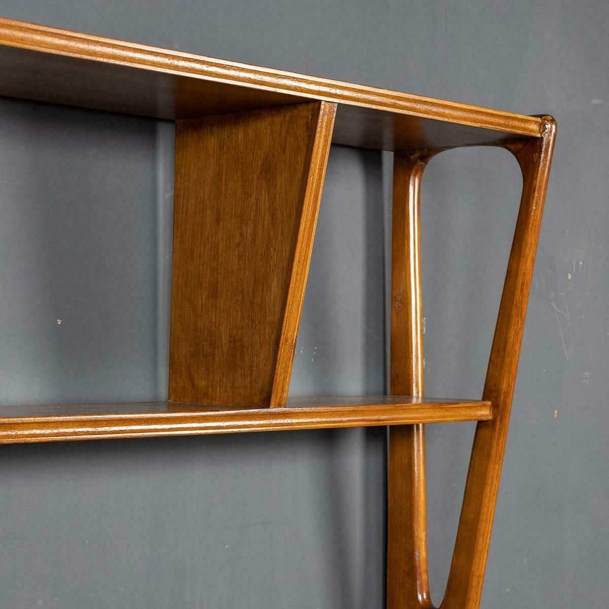 20th Century Italian Beech Wood Bookcase / Room Divider, C.1950 photo buy