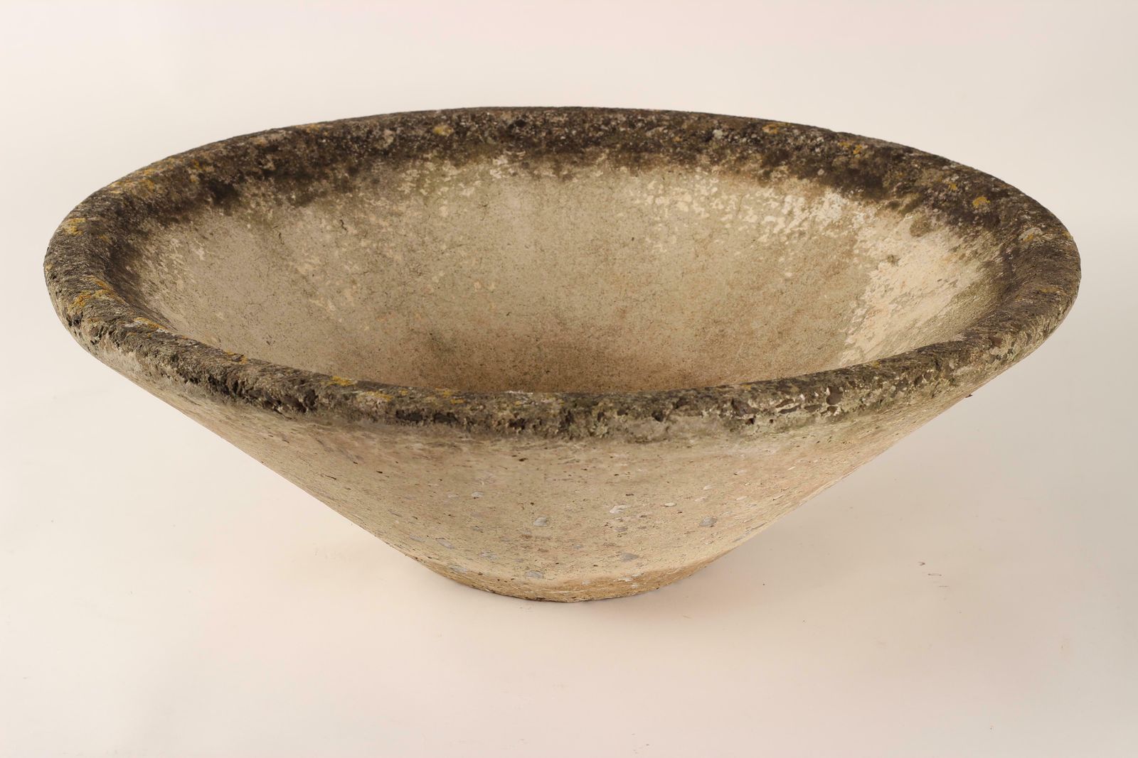 Willy Guhl Inspired Concrete Planter In Cone Shape Made In England, 1960’s photo 756.0