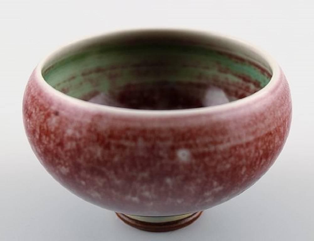 Berndt Friberg Studio Pottery Vase, Modern Swedish Design photo furniture