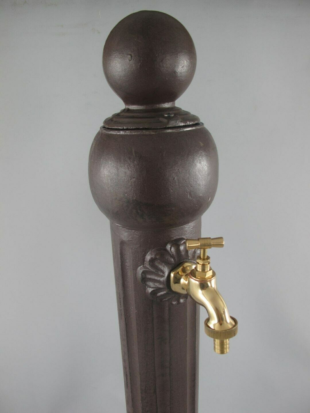 Water Column Water Pump Cast Iron Garden Fountain Rustic Antique photo for sale