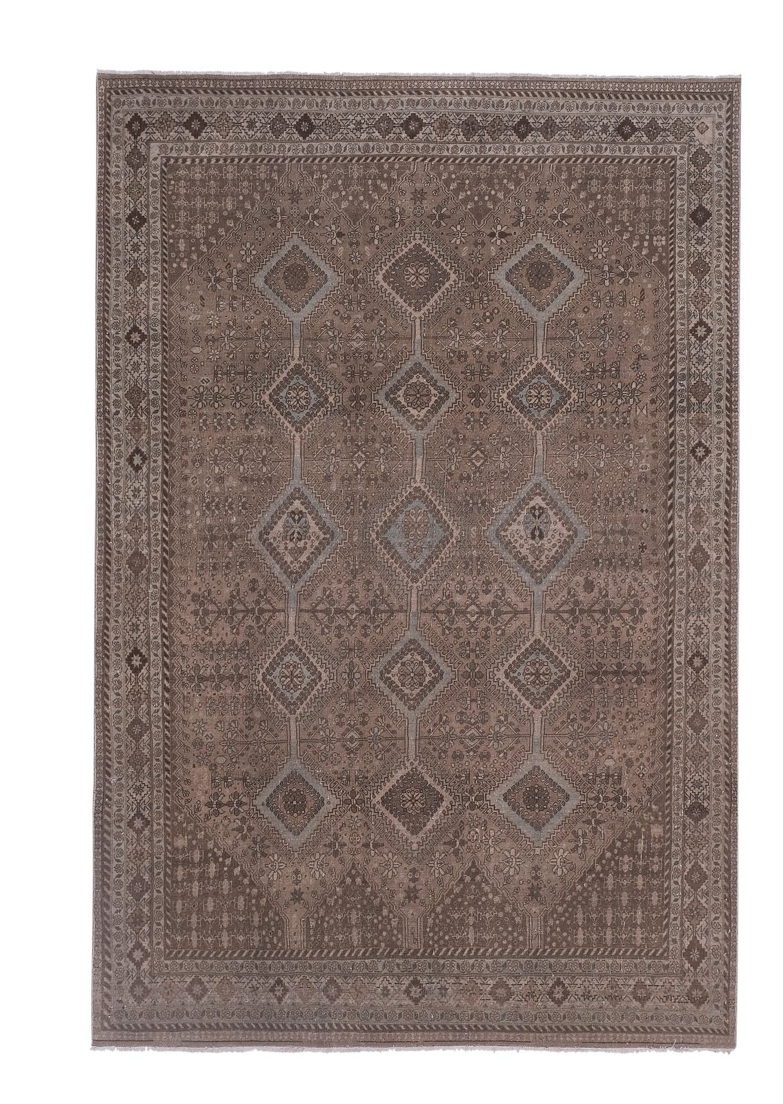 Early 20th Century Caucasian Wool Rug 6'7'' X 9'11''