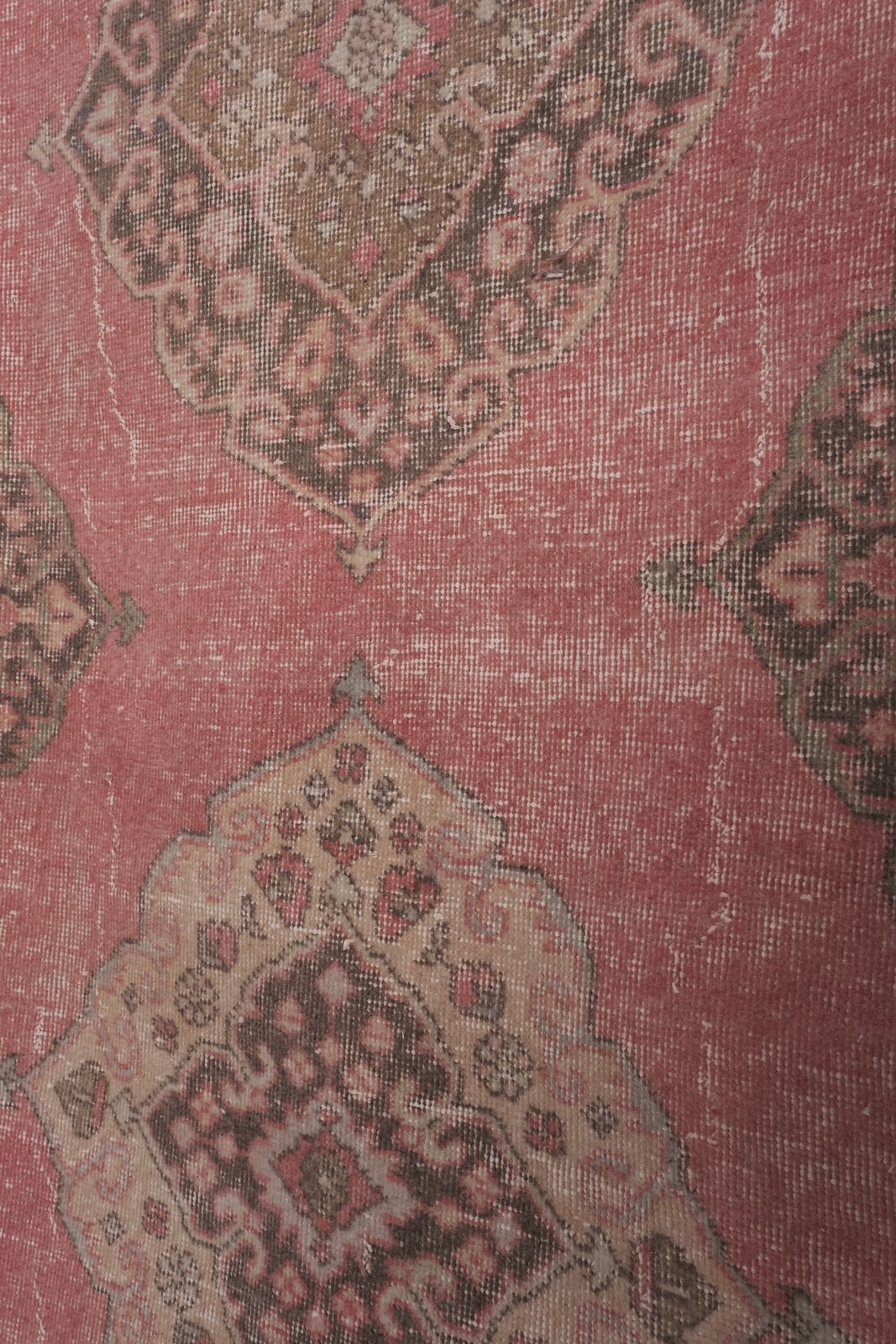 photo for sale Vintage Turkish Oushak Runner With Eclectic Mediterranean Style Long Runner