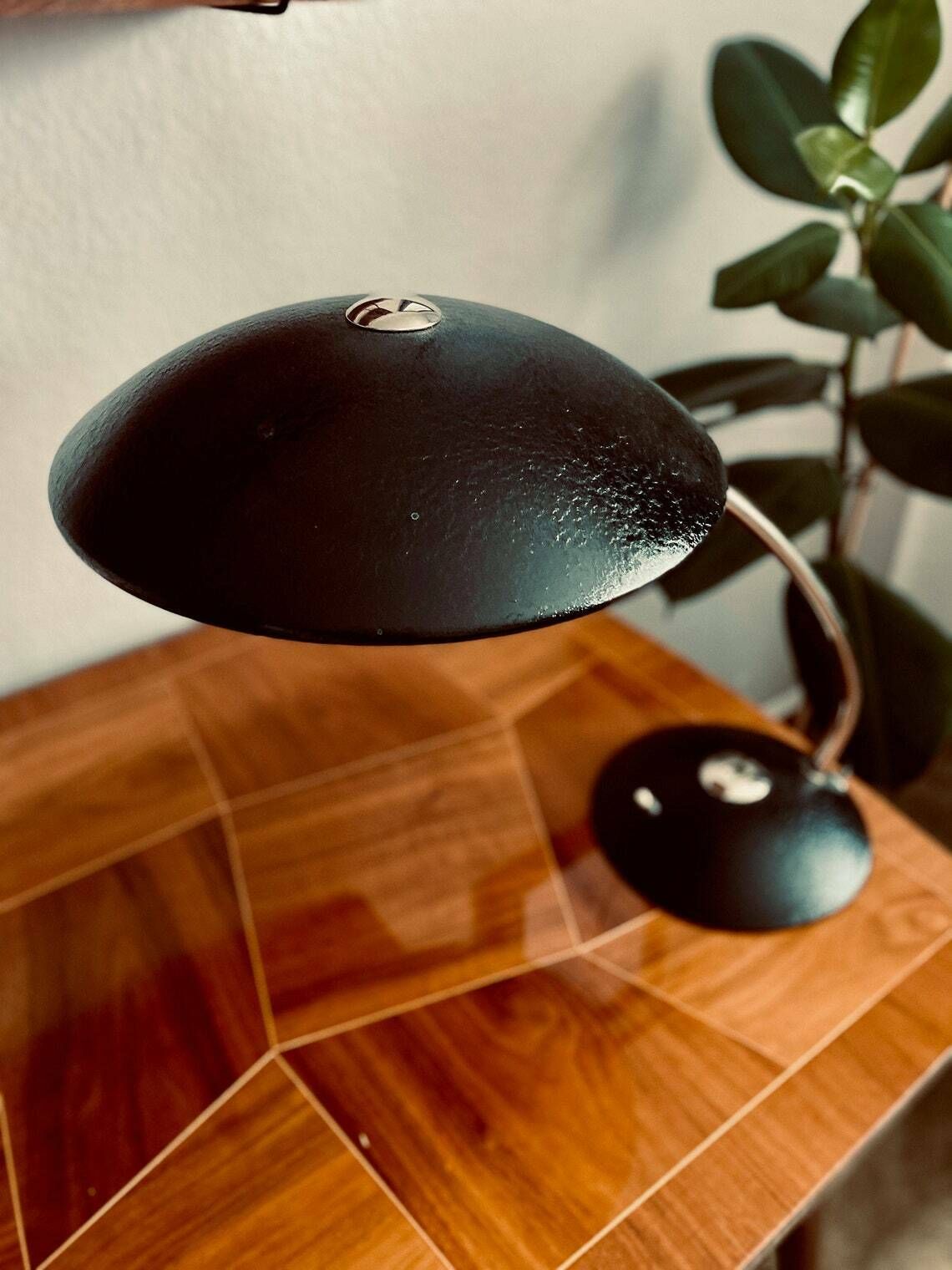 Christian Dell Desk Lamp For Kaiser Idell 1960   Rarity photo furniture