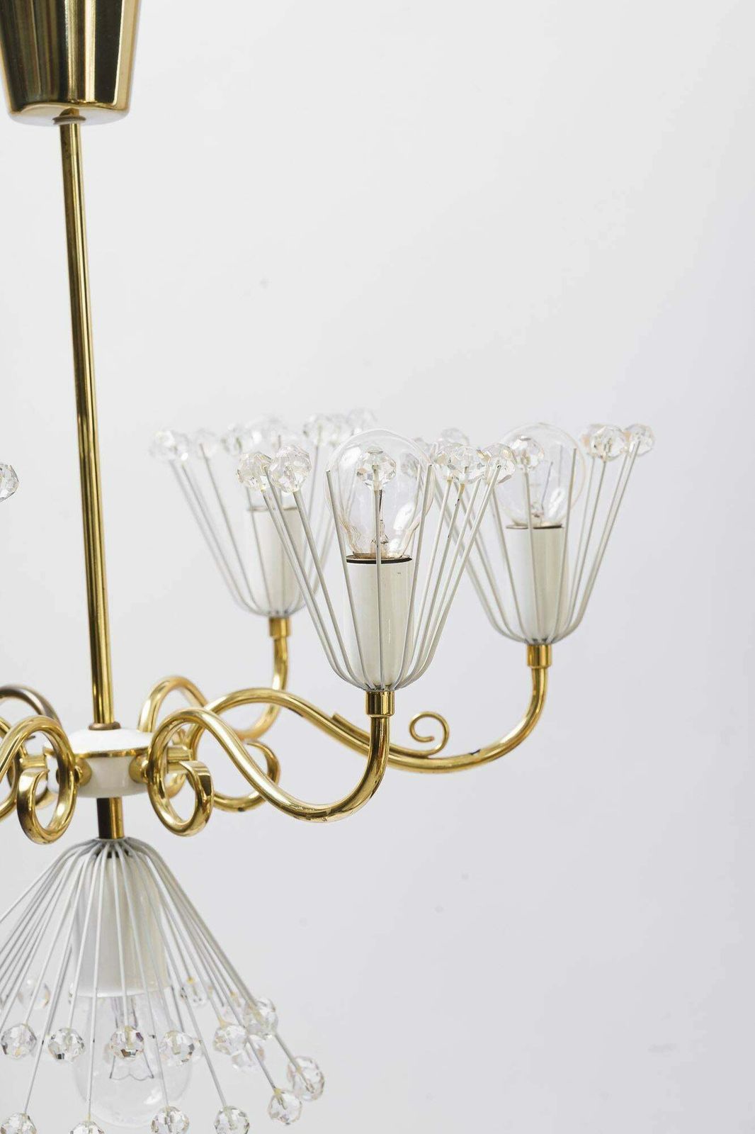 Beautiful Chandelier By Emil Stejnar For Rupert Nikoll Around 1960s photo furniture
