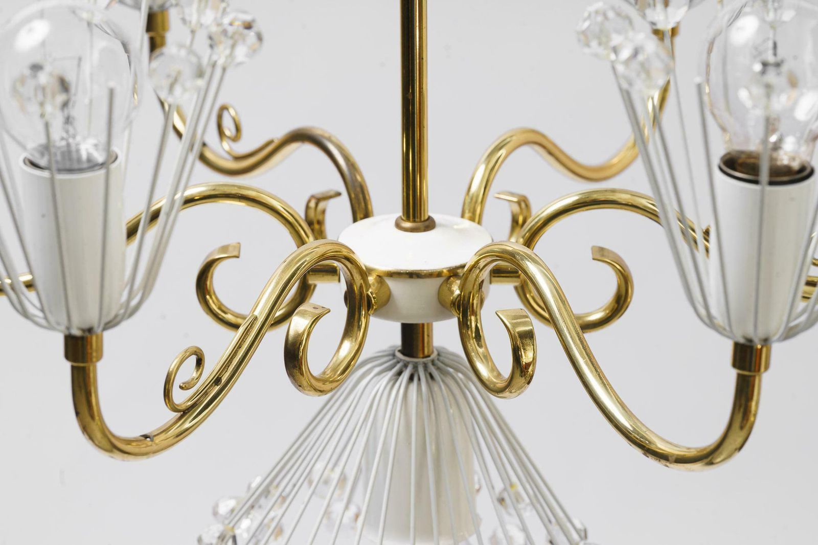 Beautiful Chandelier By Emil Stejnar For Rupert Nikoll Around 1960s photo 1667.0