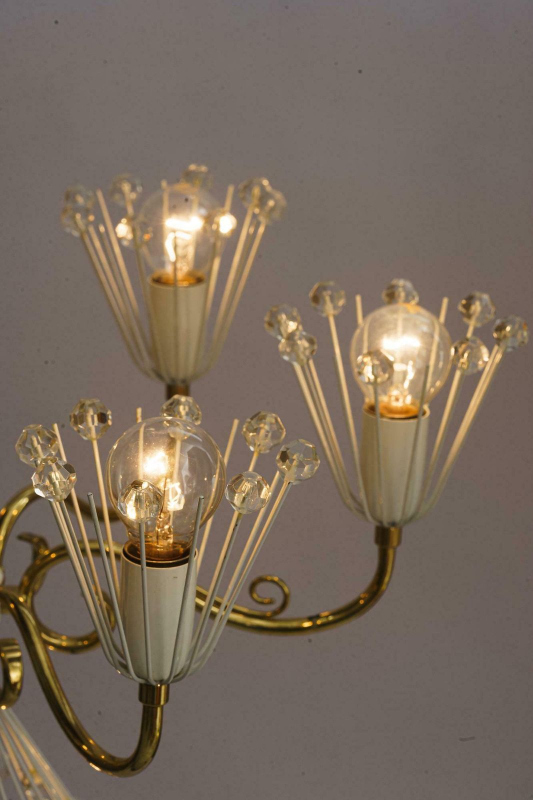 photo vintage Beautiful Chandelier By Emil Stejnar For Rupert Nikoll Around 1960s