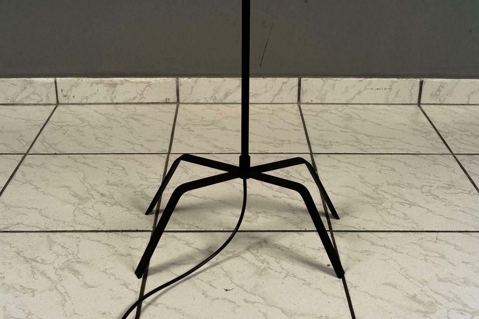 Rare J.T.Kalmar Floor Lamp With Original Shade Vienna Around 1950s photo Lighting
