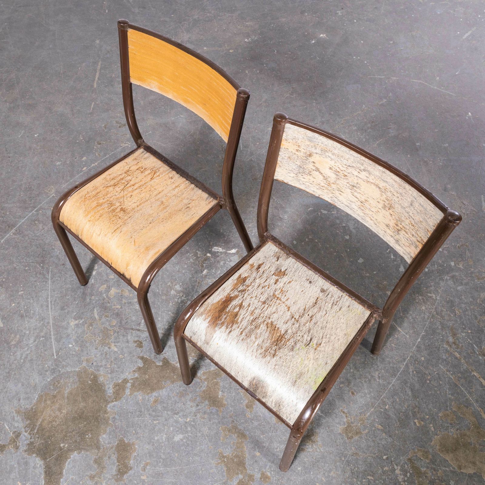 1950’s French Mullca Childrens Chairs – Pair photo Furniture
