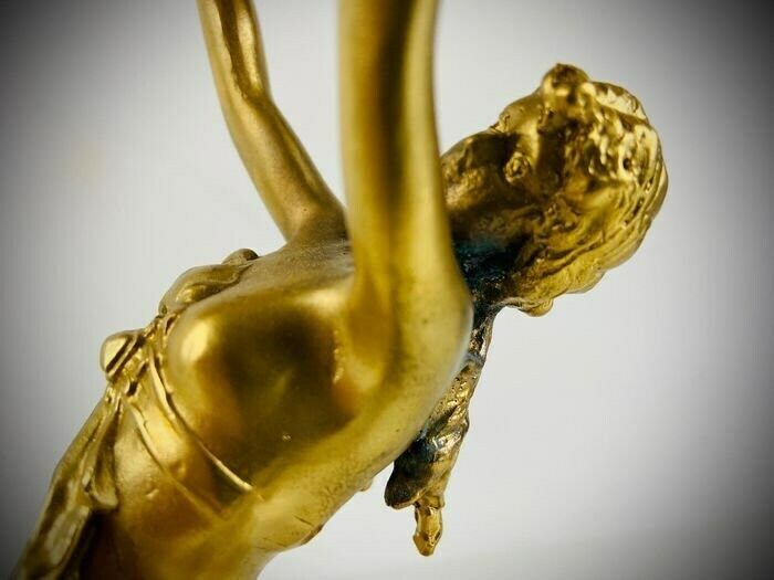 photo furniture French Lady Shell Comport In Gilded Bronze   Rococo Style   Bronze, Gilded   Second Half Of The 19th Century