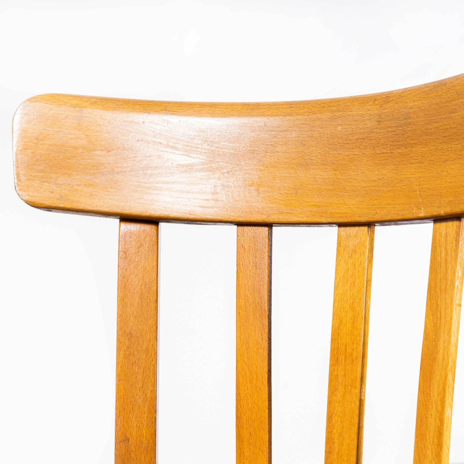 photo furniture 1950’s Luterma Honey Oak Bentwood Dining Chair – Set Of Four
