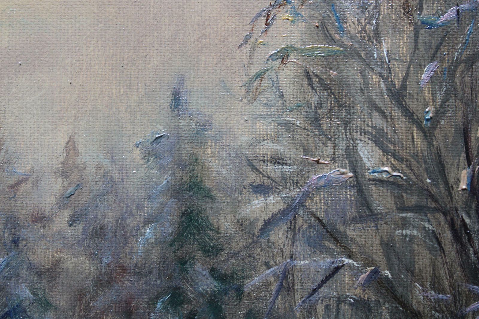 Igor Maikov Winter Evening. Church 2011. Oil On Canvas. 40x50 Cm photo Art
