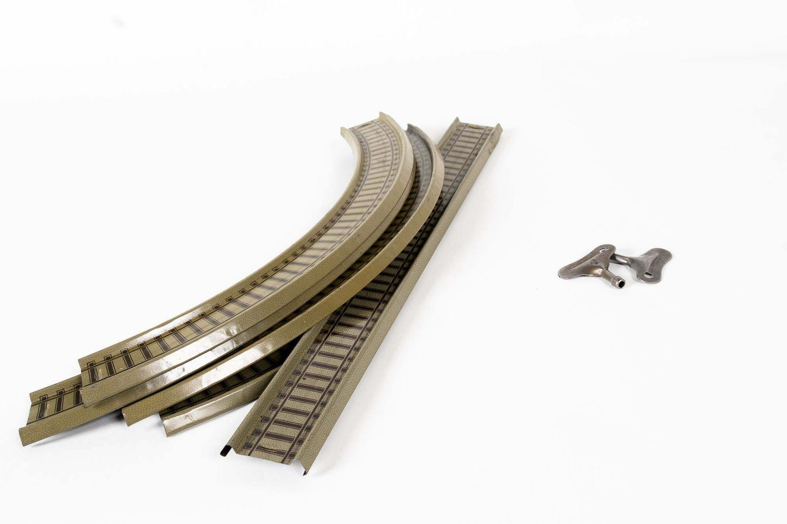 Train Station Toy, Germany, Around 1950s photo vinterior