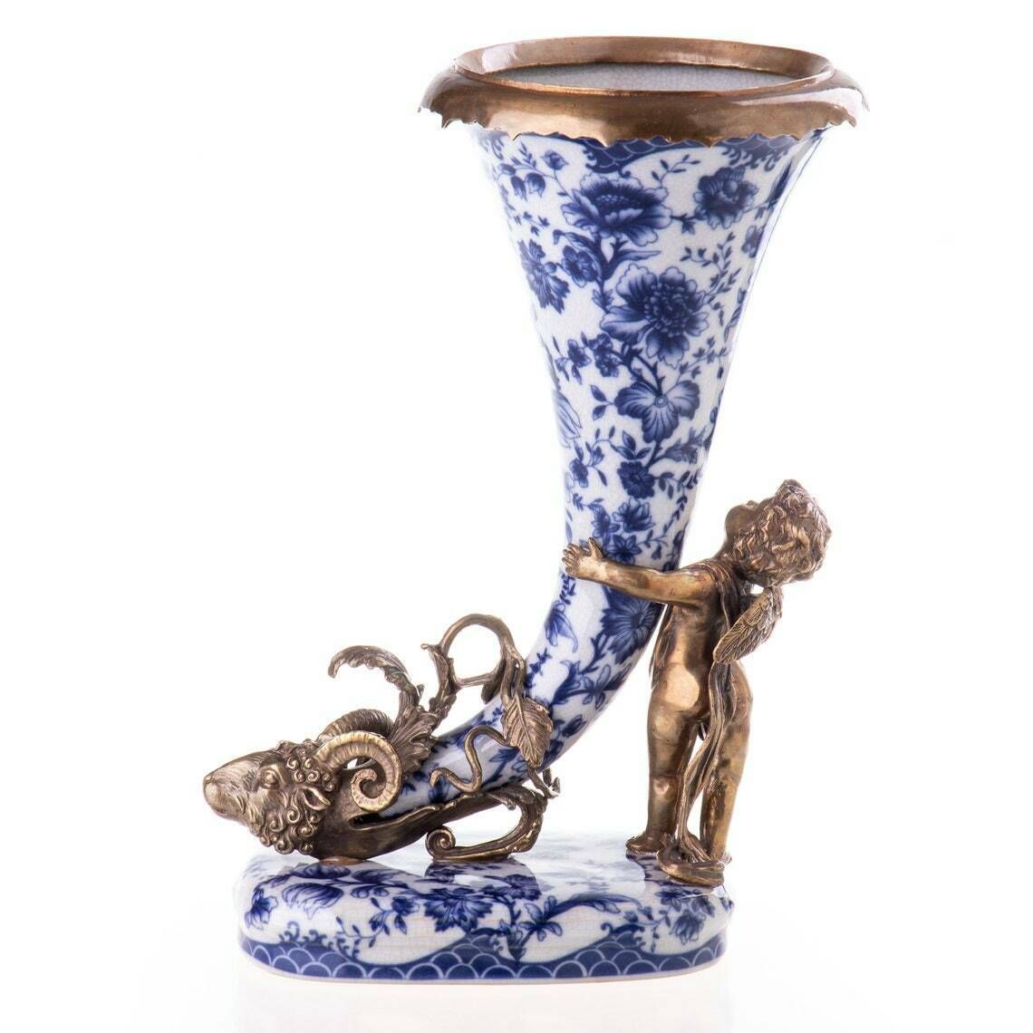 Antique Still Porcelain Mythology Bronze Art Nouveau Vase photo furniture