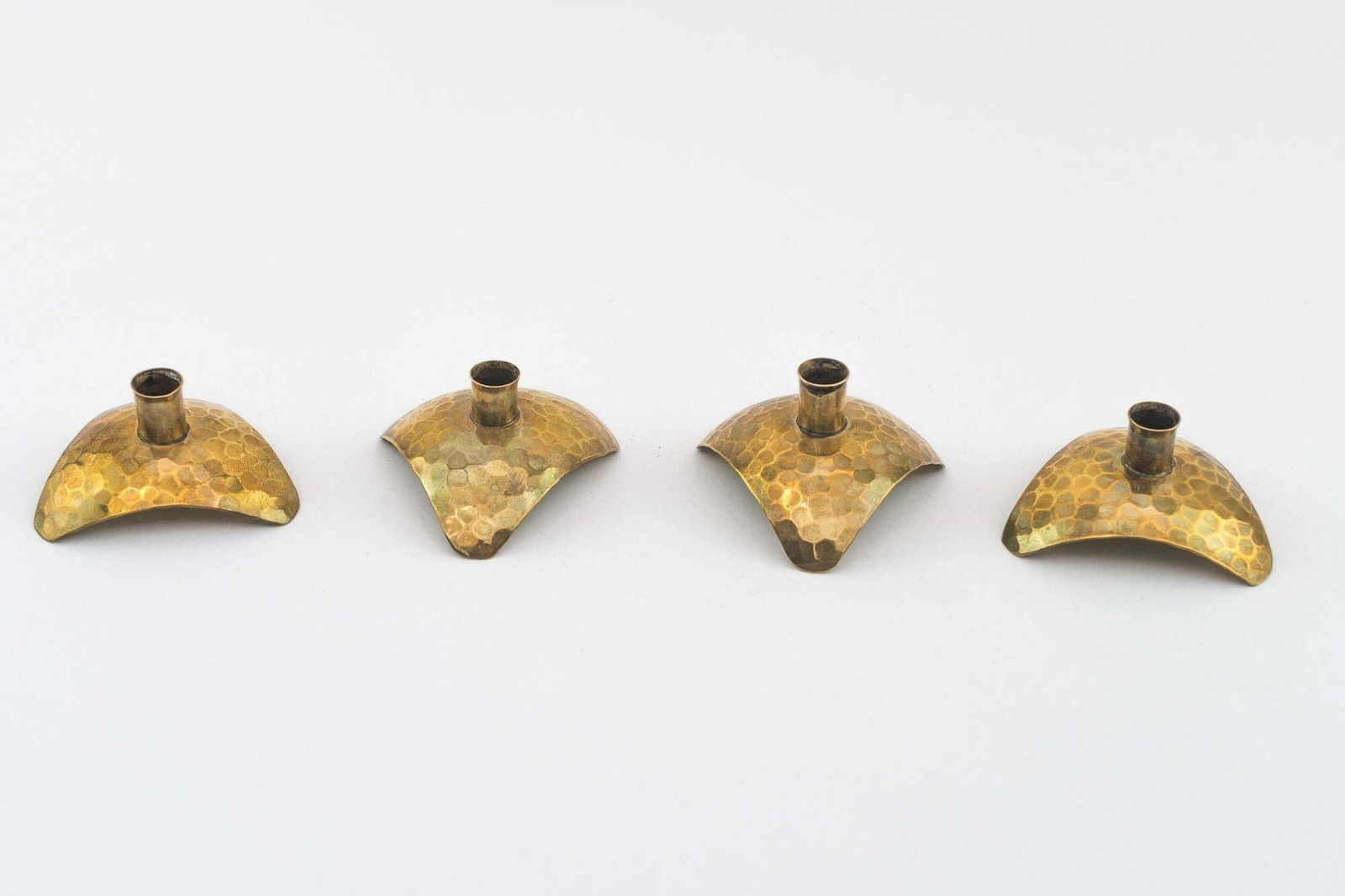 Four Small Pencile Or Candle Holder Vienna Around 1950s photo vintage