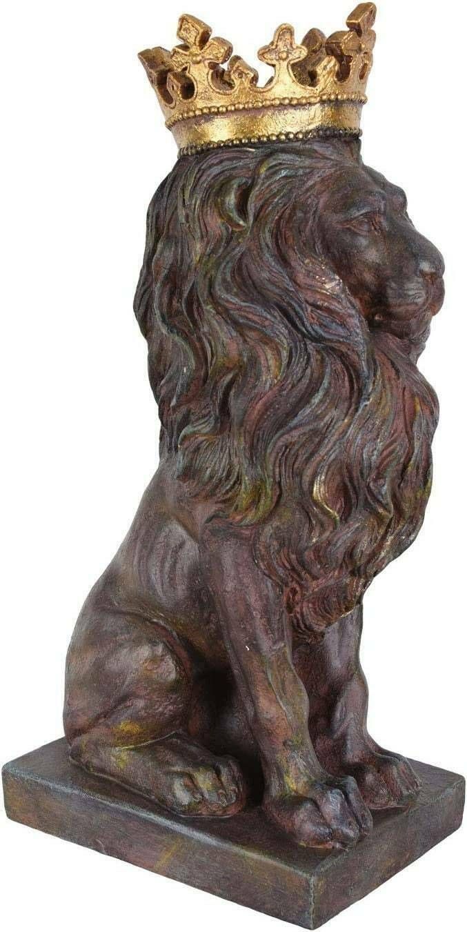 Xxl Park Sculpture Lion Antique Lion Statue Garden Sculpture Garden Figure Lion Figure photo for sale