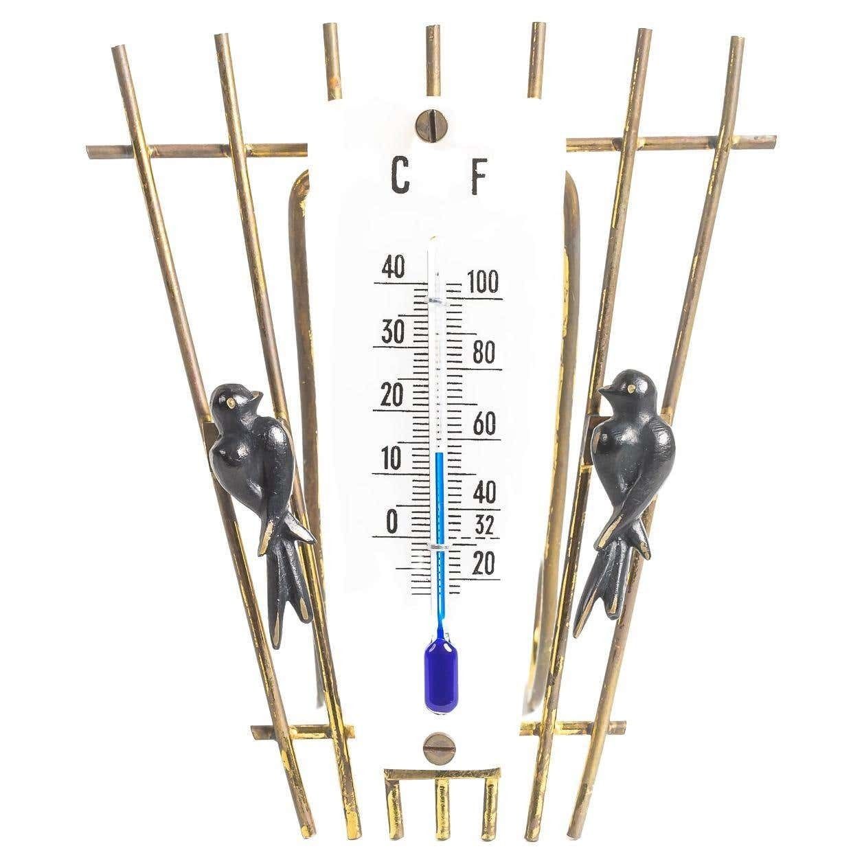 Walter Bosse Thermometer, 1950s For Table Vienna Around 1950s photo furniture