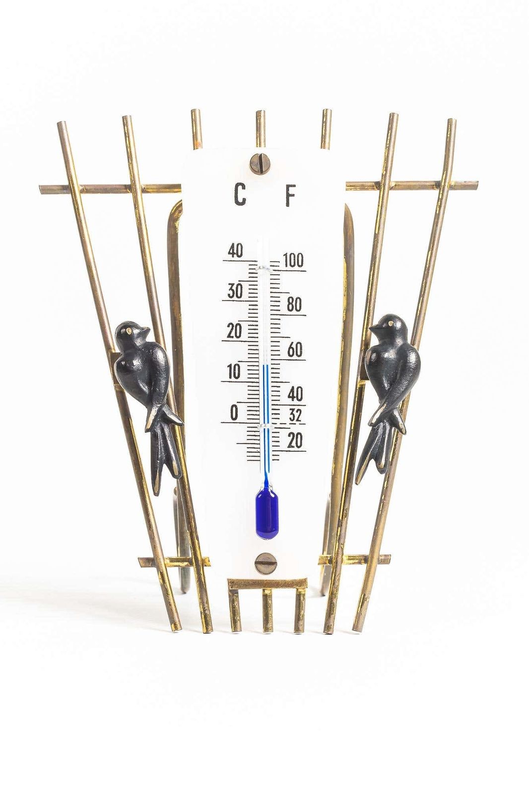 photo for sale Walter Bosse Thermometer, 1950s For Table Vienna Around 1950s
