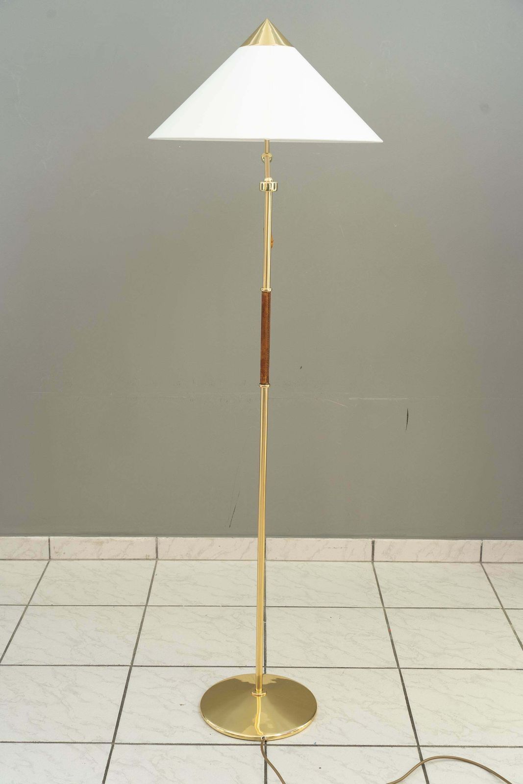 Rare Floor Lamp By Josef Frank For J.T.Kalmar Around 1950s photo for sale