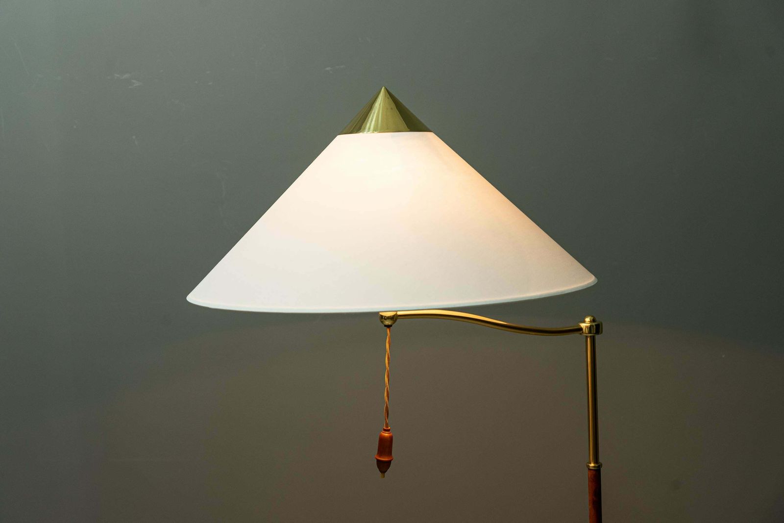 3943.0 Rare Floor Lamp By Josef Frank For J.T.Kalmar Around 1950s photo