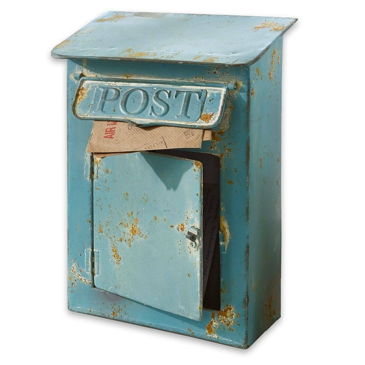 Vintage Style Letterbox, Mailbox, Vintage Letterbox, Post Box, Pillar Box And Mailbox
