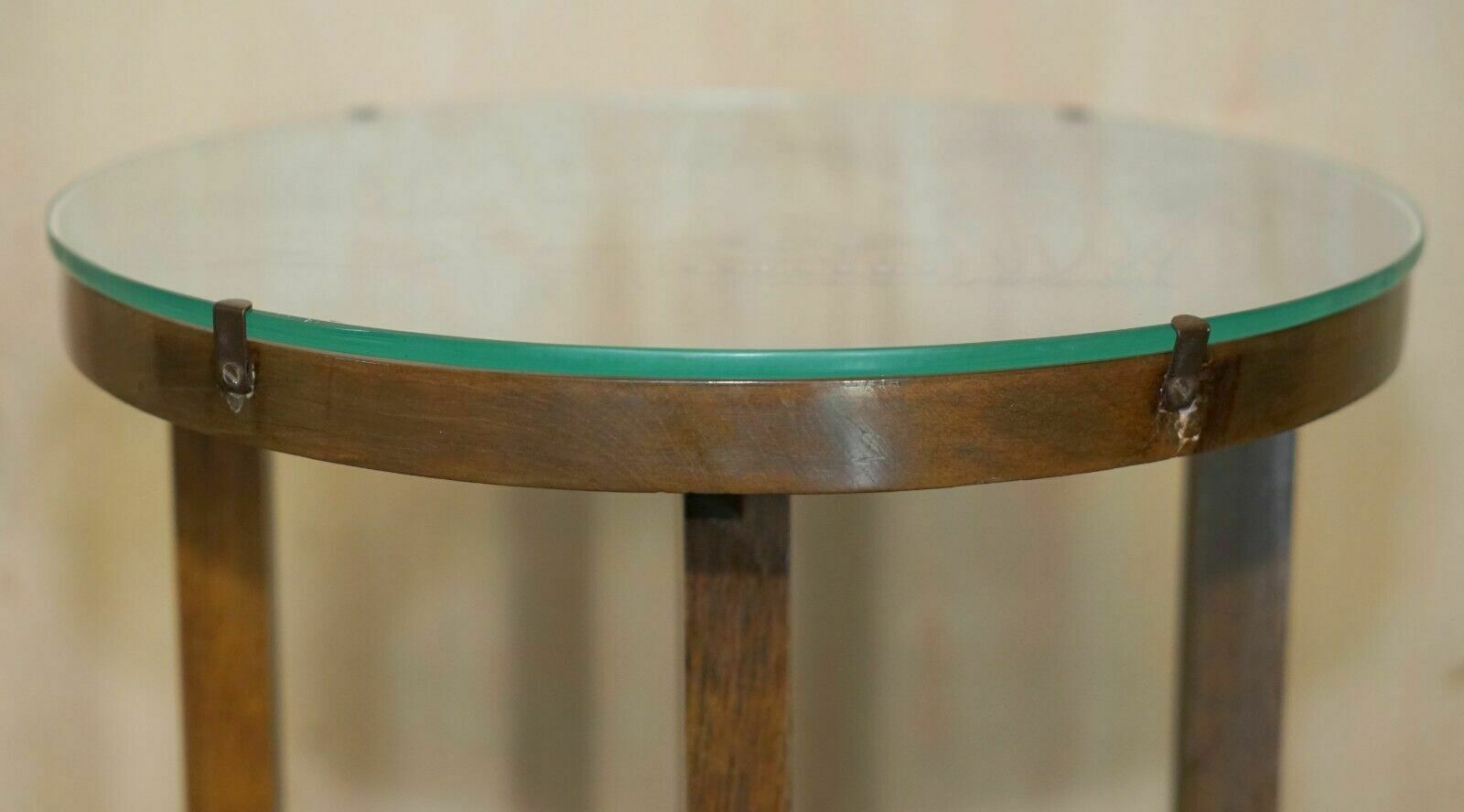 Pair Of Circa 1940 Chinese Export Chinoiserie Side End Wine Games Folding Tables photo 850.0