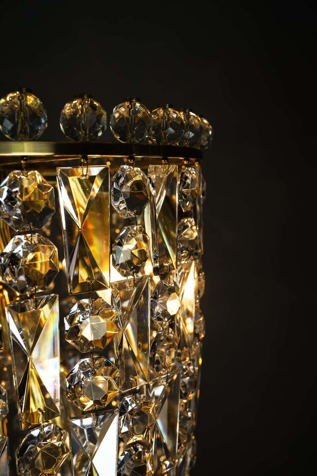 Big Bakalowits Crystal Chandelier Vienna Around 1950s photo buy
