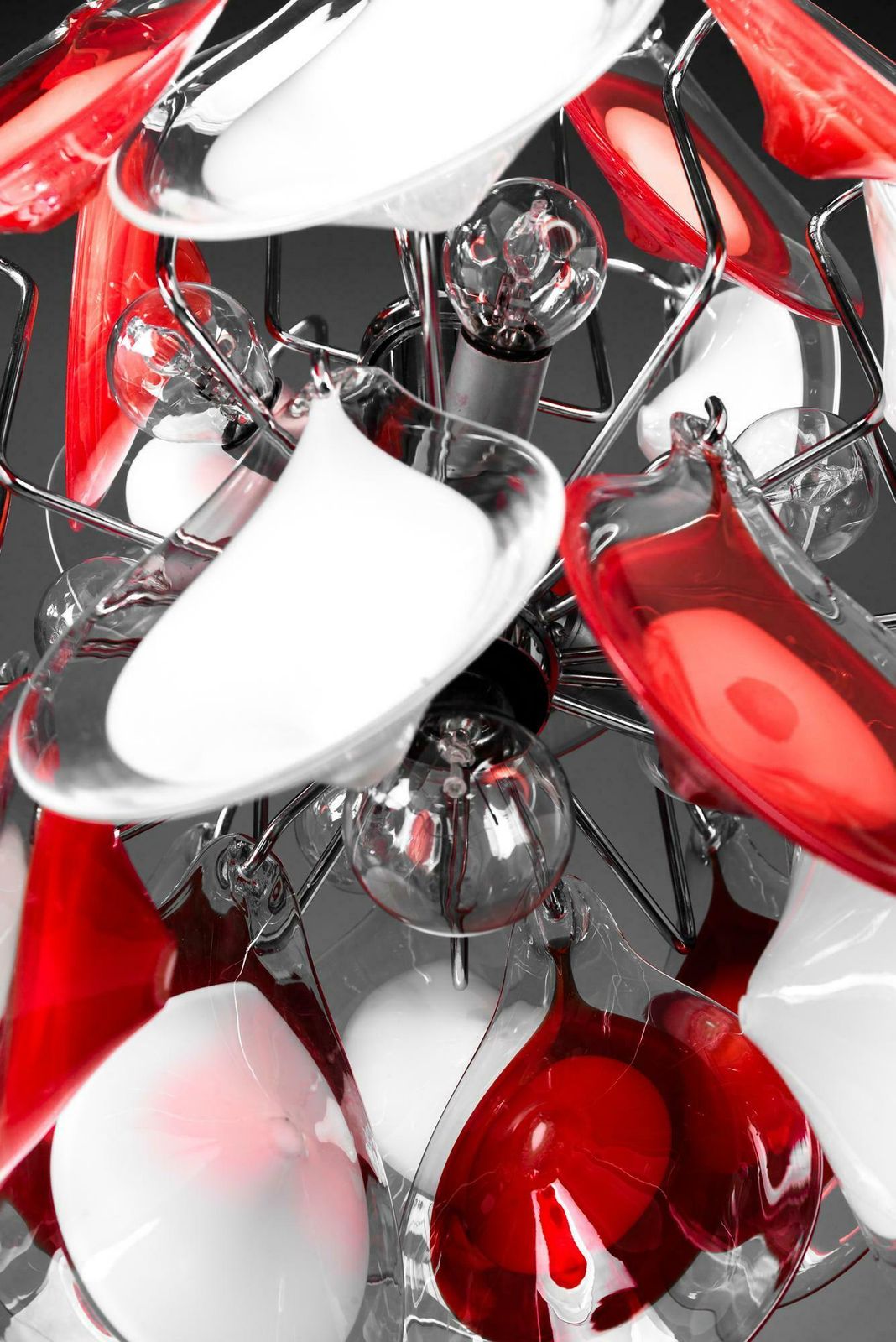 photo for sale Glass Chandelier, 2000s, Style Of Gino Vistosi