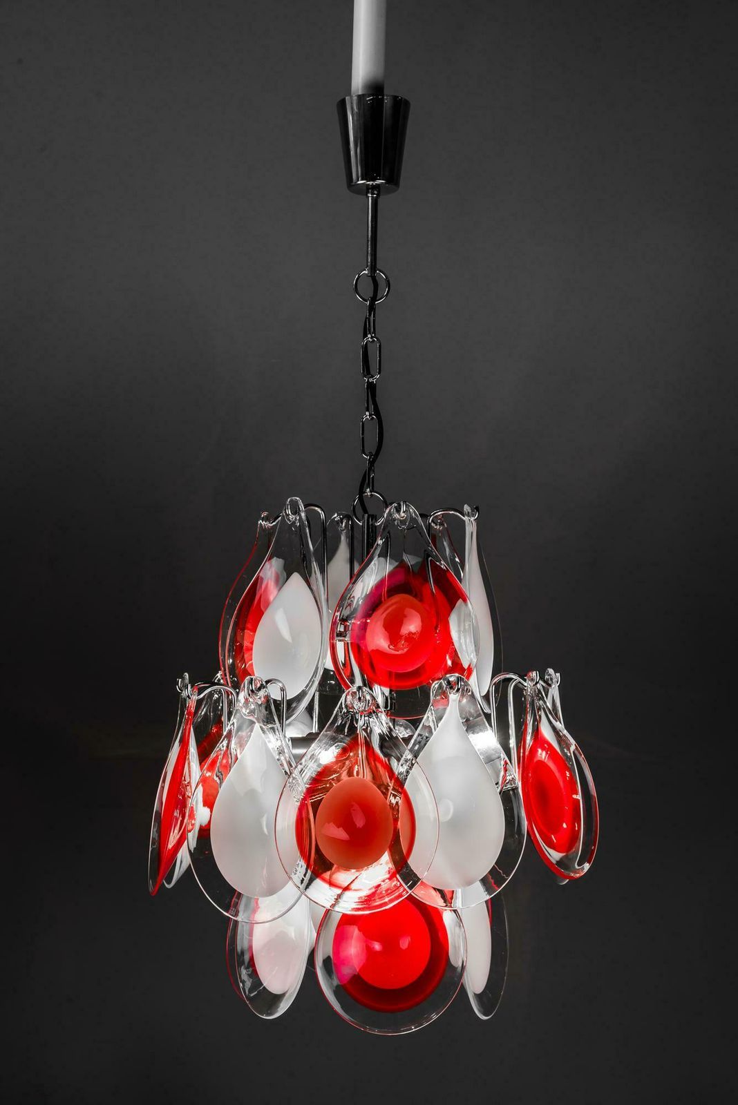 photo buy Glass Chandelier, 2000s, Style Of Gino Vistosi