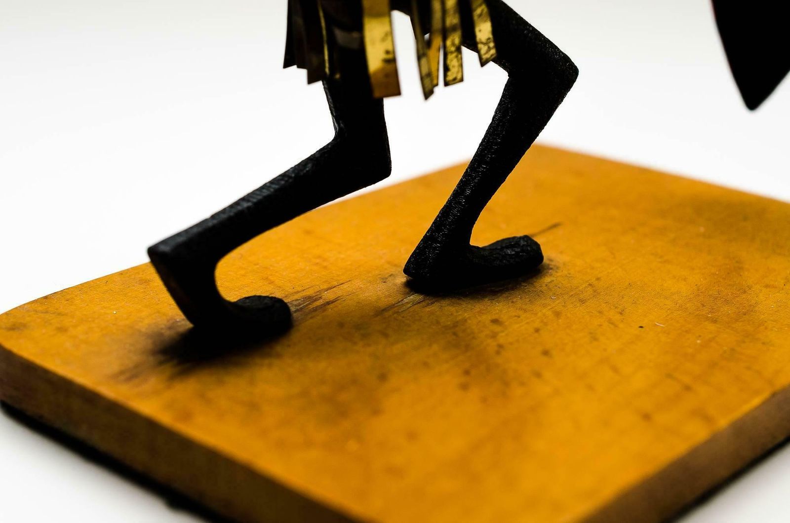 photo furniture Pair Of African Bronze Bookends Warrior In The Style Of Hagenauer, Circa 1930s