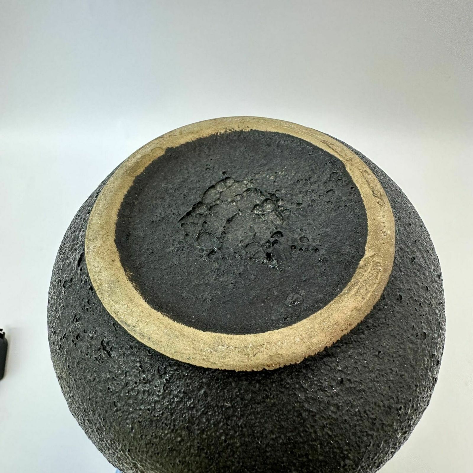 Mid Century Design Keramieken Scheurich Vaas Met Bloesemmotief, Jaren 1970 photo vinterior