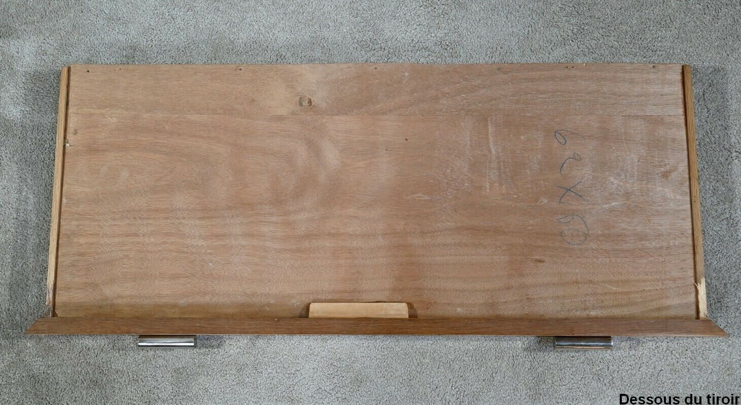 photo vintage Console Or Small Desk In Sycamore Art Deco 1940