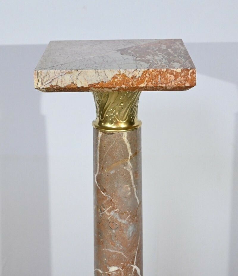 Marble Column With Swivel Top   Late 19th Century photo buy