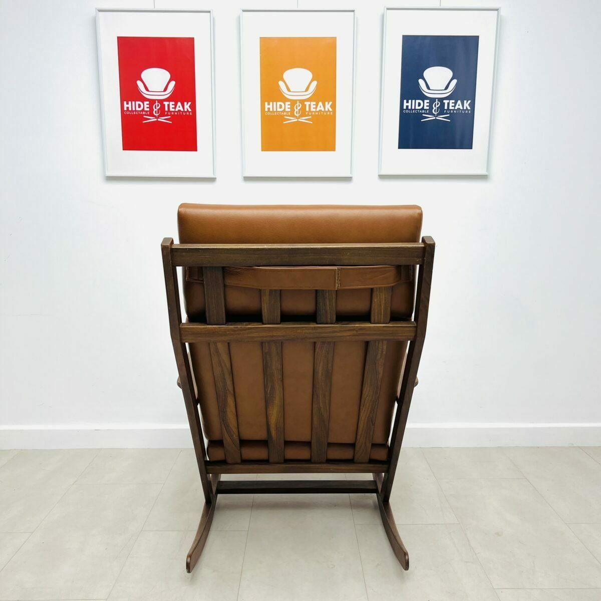 Danish Rocking Chair & Stool By Poul Volther photo buy