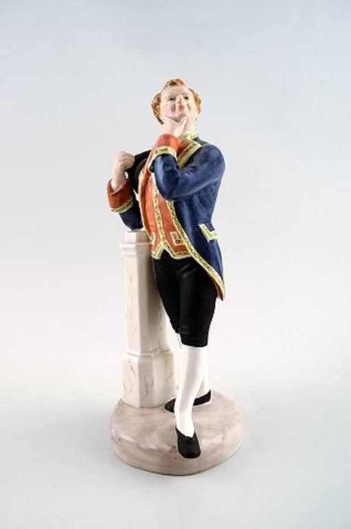 Bing And Grondahl Figure Of Oluf Poulsen As Henrik, Holberg Collection photo furniture