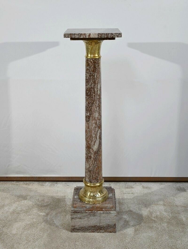 Marble Column   Late 19th Century