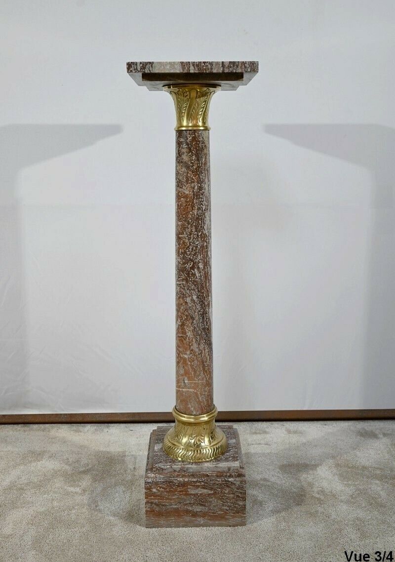 photo vinterior Marble Column   Late 19th Century
