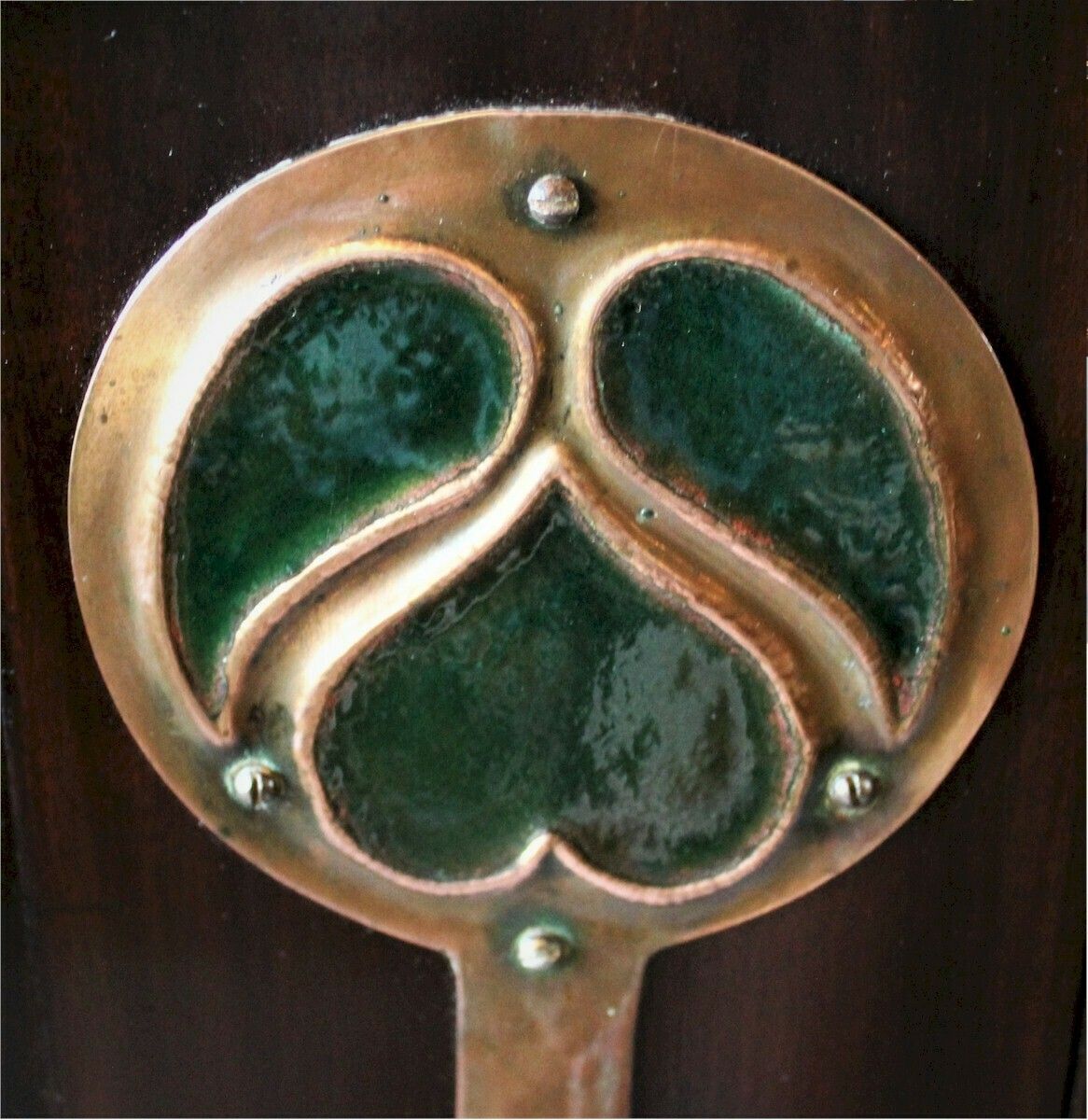 Art Nouveau Mahogany Small Standing Cabinet photo furniture