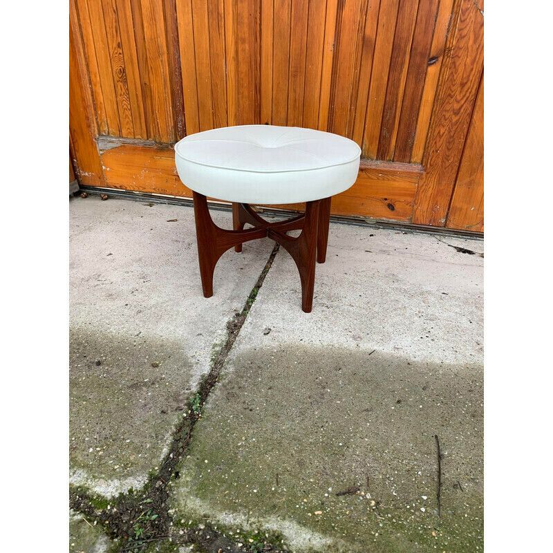 Mid Century Danish Ottoman In Teak By Kofod Larsen For G Plan, 1960s photo for sale