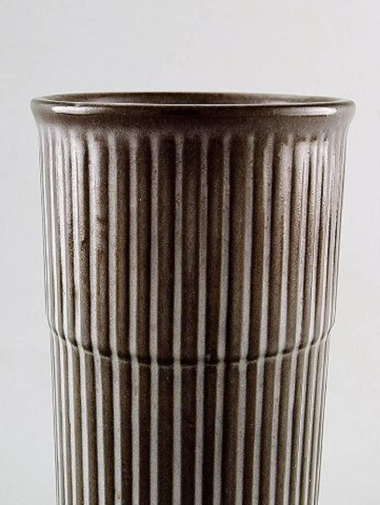 Sven Erik Skawonius For Upsala Ekeby "Lena" Ceramic Vase photo for sale