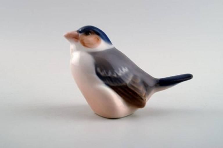 Five Royal Copenhagen And B & G, Bing & Grondahl Porcelain Figurines photo for sale