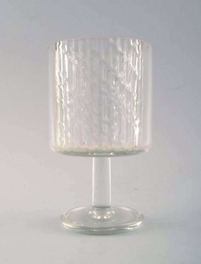 Riihimaki Riihimaen, Finland, Findari Nine Glasses By Nanny Still, 1960s photo furniture