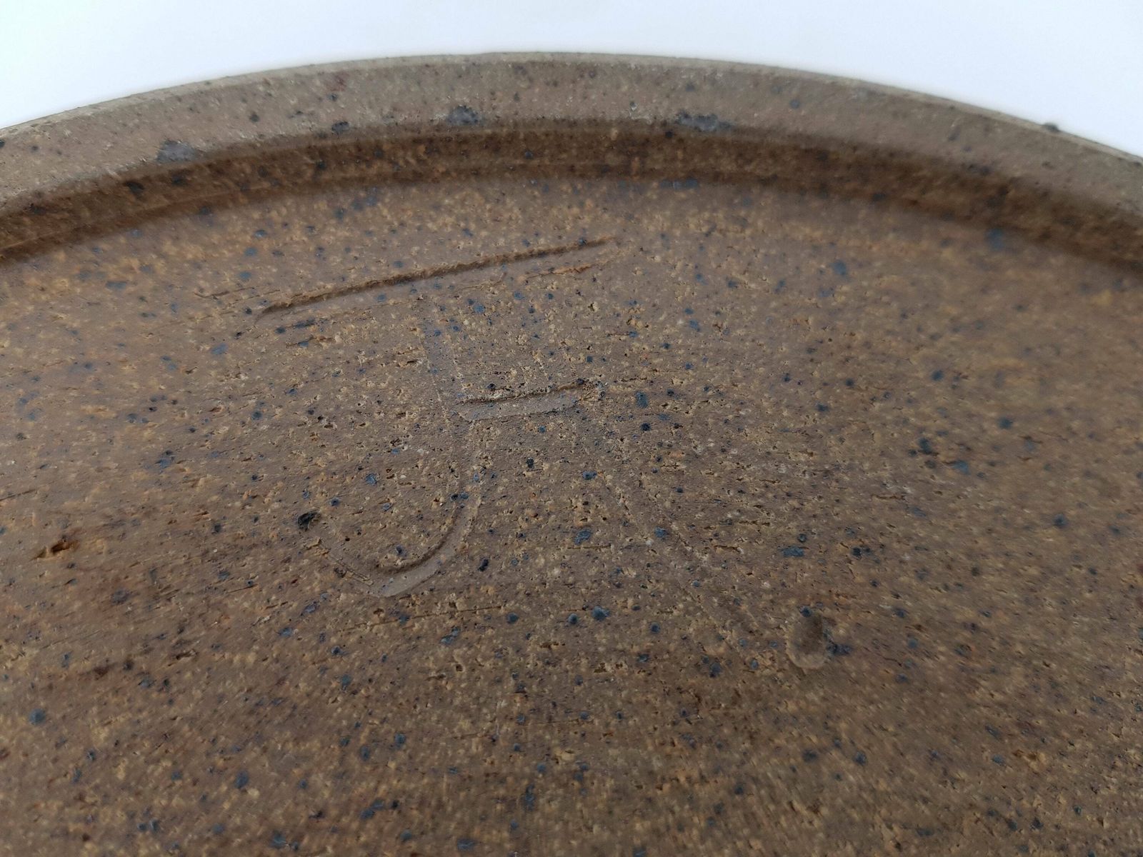 Vintage Studio Art Pottery Turquoise And Brown Bowl From West Germany 1960s photo buy