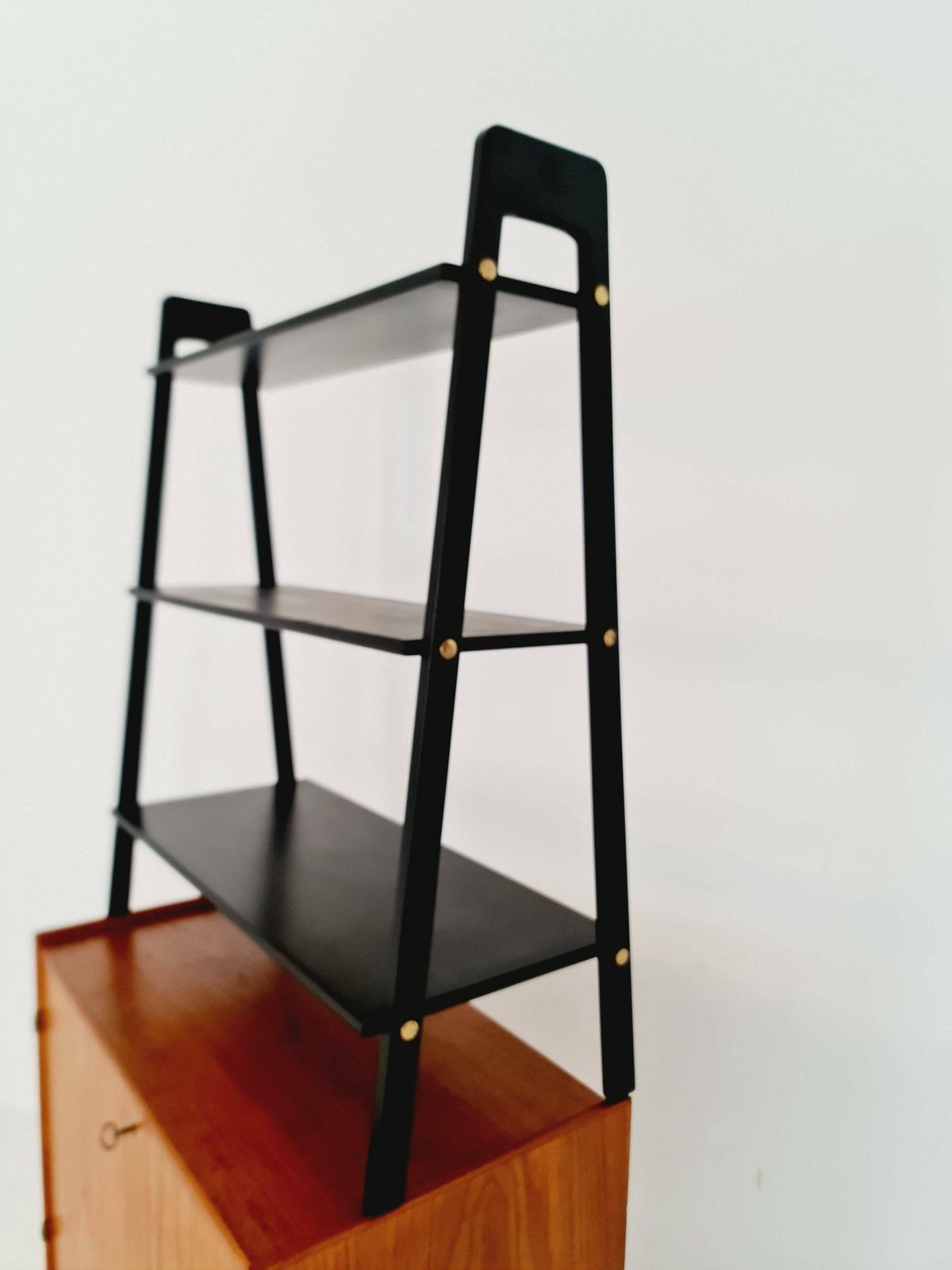 Free Standing Vintage Bookshelf System/ Book Case Teak By Bengt Ruda, 1960s photo buy