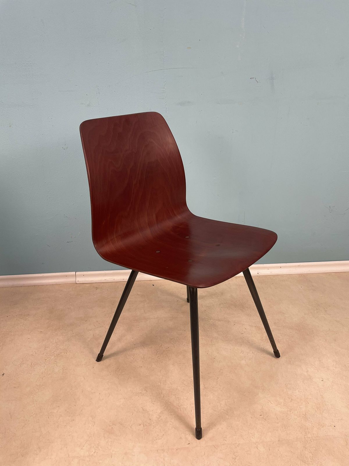 1/5 Mid Century German Chair By Elmar Flötotto In Pagwood photo Furniture