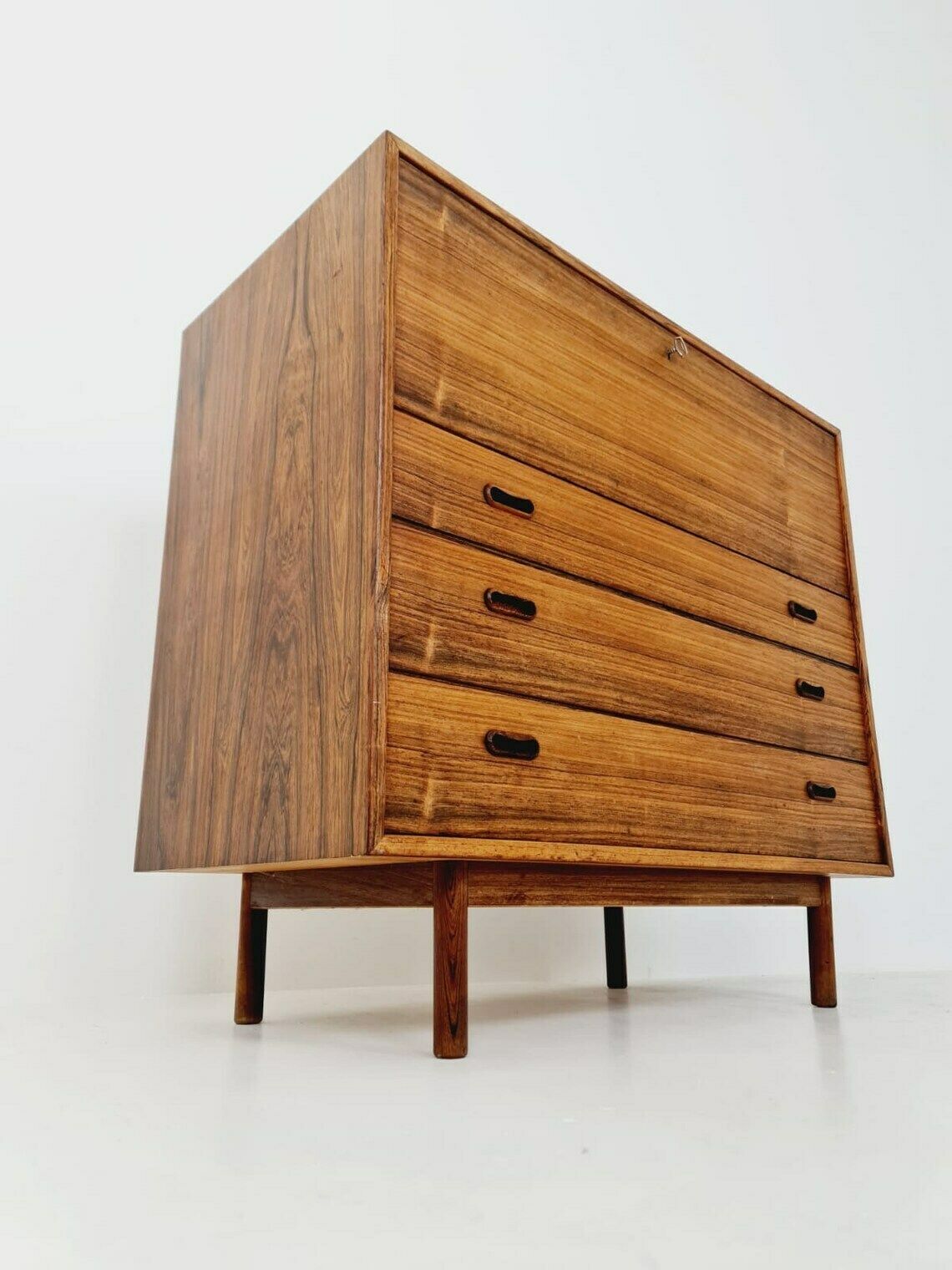 Mid Century Danish Modern Rosewood Chest Of Drawers Bar By Peter Hvidt 1960s photo for sale